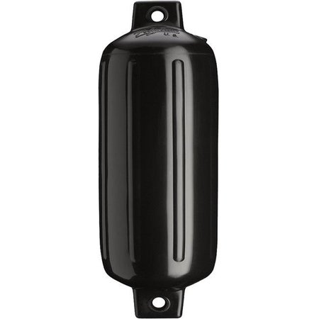 NEWALTHLETE 8.8 x 26.8 in. Polyform G-5 Twin Eye Fender - Black NE988295